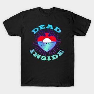 Dead Inside Blue T-Shirt